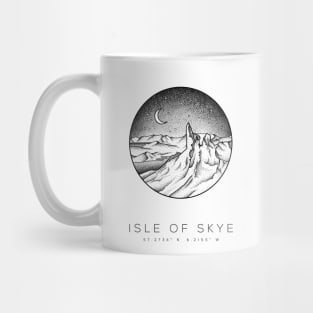 Isle of Skye, Scotland Dotwork Art Mug